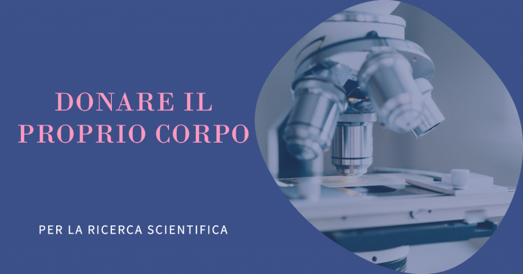 Donare il corpo alla ricerca